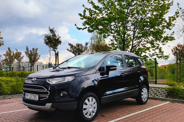 Ford EcoSport cena 43900 przebieg: 77000, rok produkcji 2016 z Piła małe 67